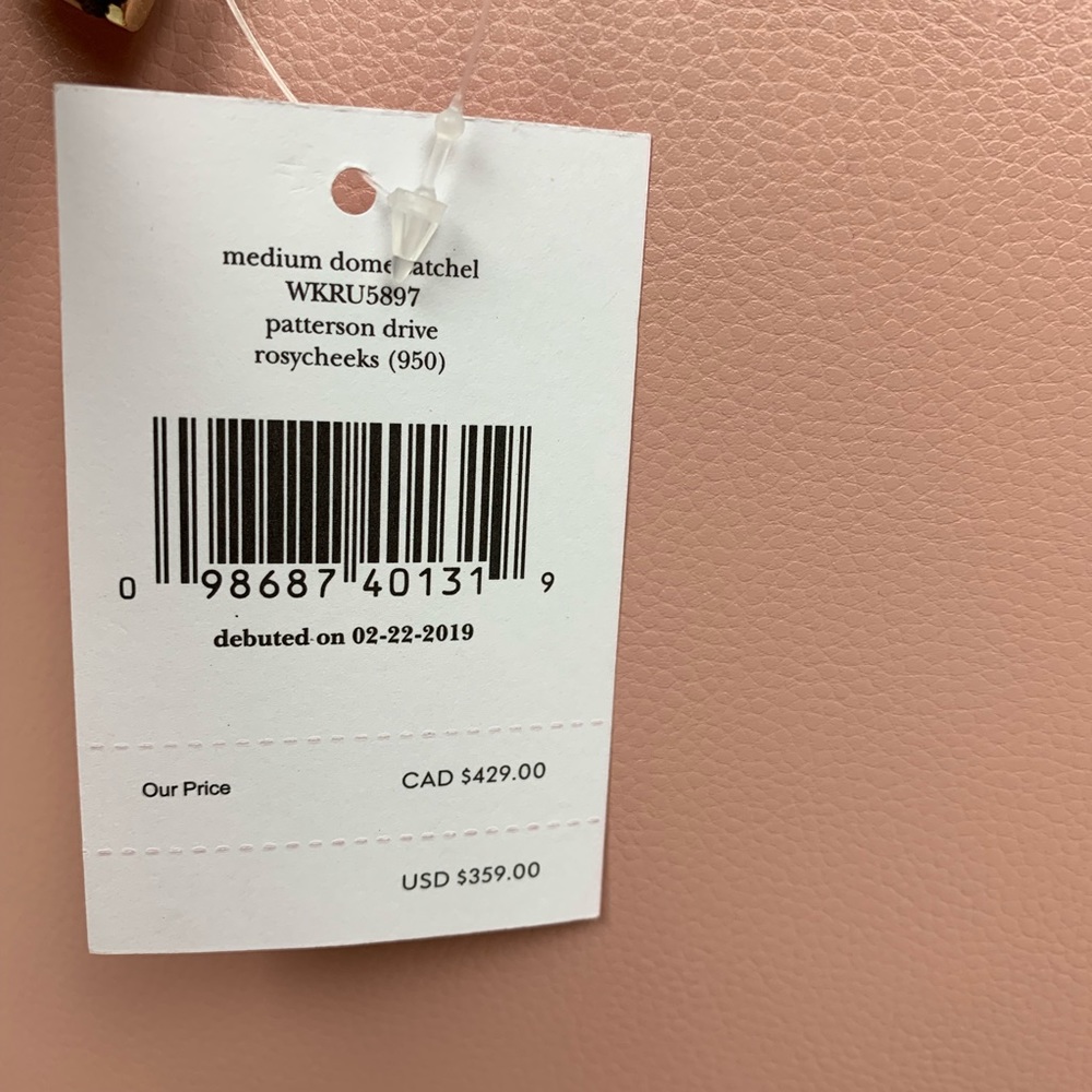 Host Pick🎉NWT Kate Spade Medium dome satchel - Picture 5 of 7